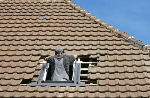 Pose de velux - Dions